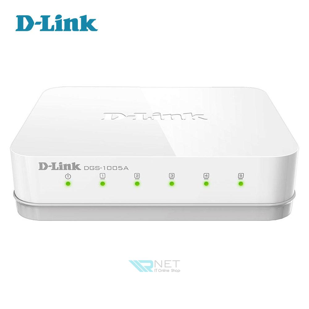 سوئیچ شبکه 5 پورت گیگابیتی دی لینک مدل D-Link DGS-1005A