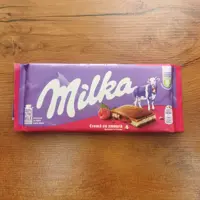 شکلات تابلت میلکا  تمشک 
