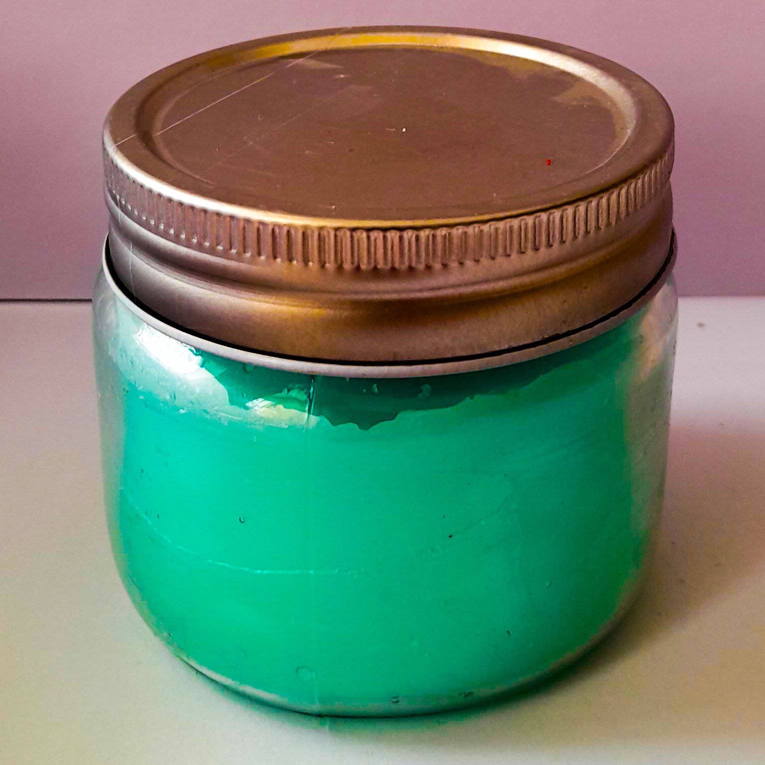 شمع معطر دستساز  ساخته شده از پارافین گیاهی سویا  گالری زیبا(مخصوص روشنایی و مدیتیشن)