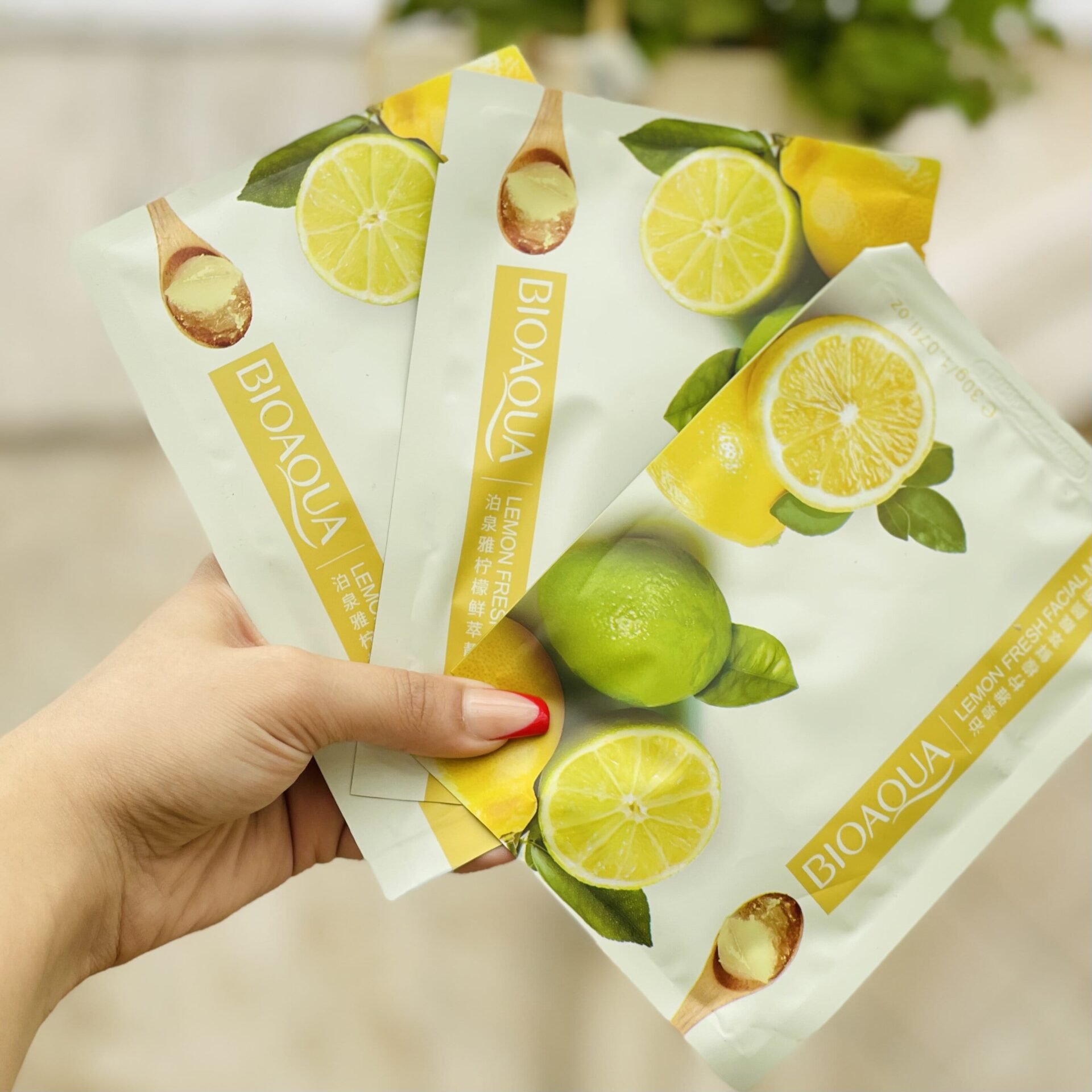 ماسک ورقه ای لیمو ترش برند بیواکوا