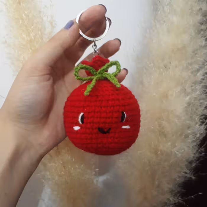 آویز کلید طرح انار شب یلدا