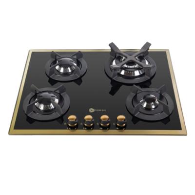 گاز صفحه ای مدل DG2110-4 مشکی طلایی درسا