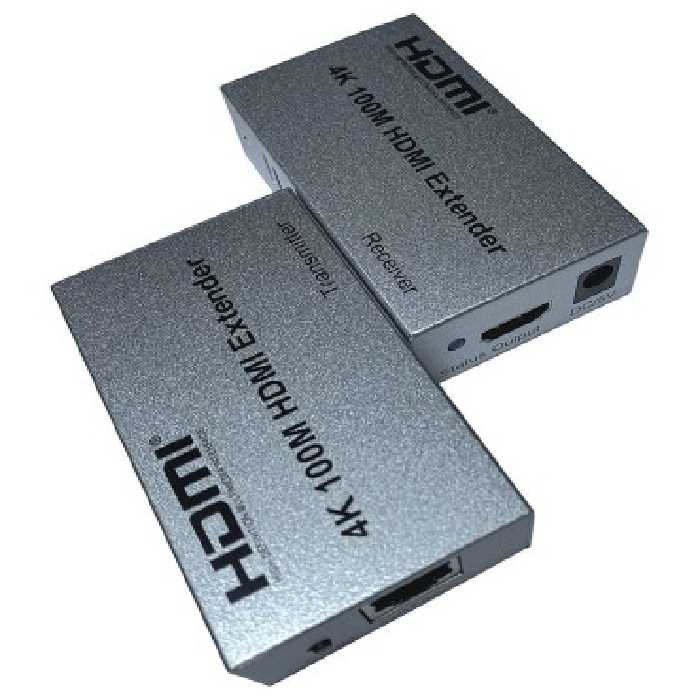 اکستندر HDMI 4K وی نت پشتیبانی تا 100 متر V-EXHD4100