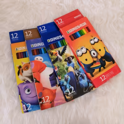 مدادرنگی 12 رنگ دایناسور کیفیت عالی