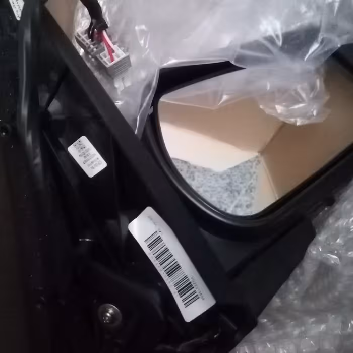 آینه پارس تاشو برقی موتور دار سمت چپ ( راننده) برند کروز  در بسته بندی ایساکویی و فابریک کارخانه