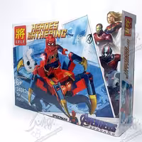 لگو انتقام جویان شخصیت اسپایدرمن 74 تکه