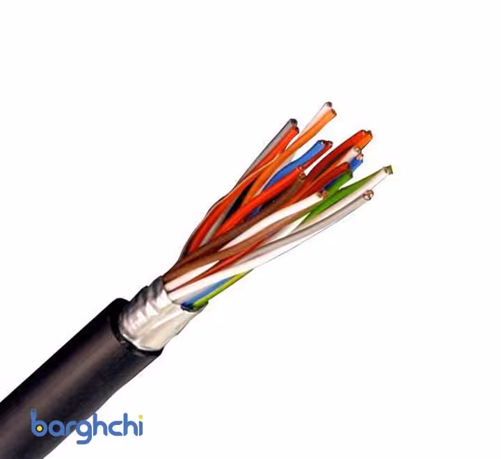 کابل فویلدار تلفن زمینی کمان 0.6*2*20