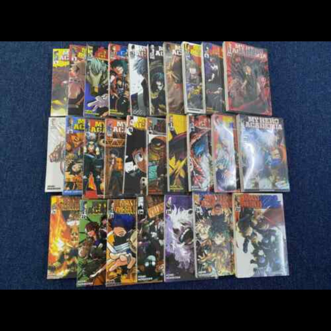 مانگا my hero academy مانگا آکادمی قهرمانانه من از جلد 1تا 37