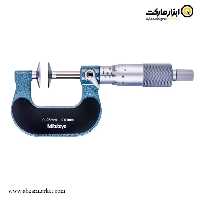 میکرومتر فک بشقابی میتوتویو خارج سنج 25-0 میلی متر مدل 101-123