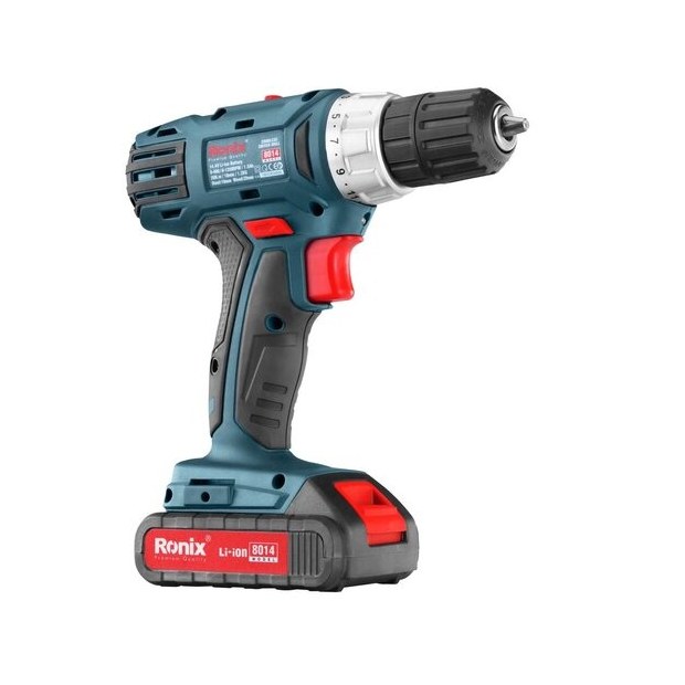 دریل پیچ گوشتی شارژی 14ولت رونیکس 8014
