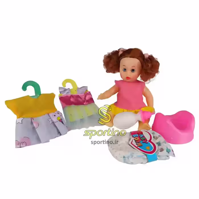 عروسک بی بی با لباس اضافه 12165