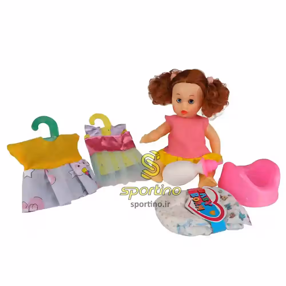 عروسک بی بی با لباس اضافه 12165