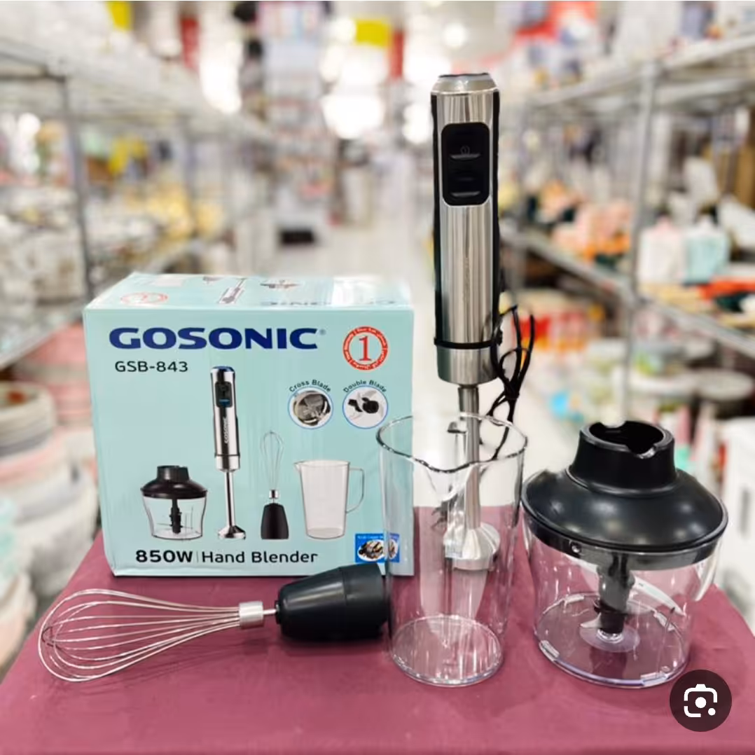 گوشتکوب برقی گاسونیک 843 گوشت کوب برقی3کاره گاسونیک