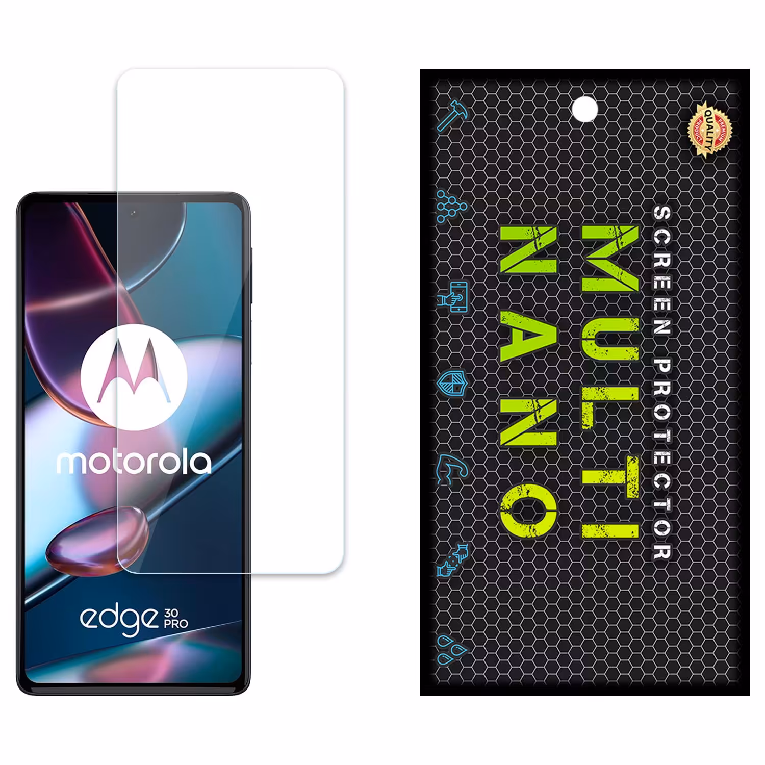 محافظ صفحه مولتی نانو مدل X-S1N برای موبایل موتورولا  Edge 30