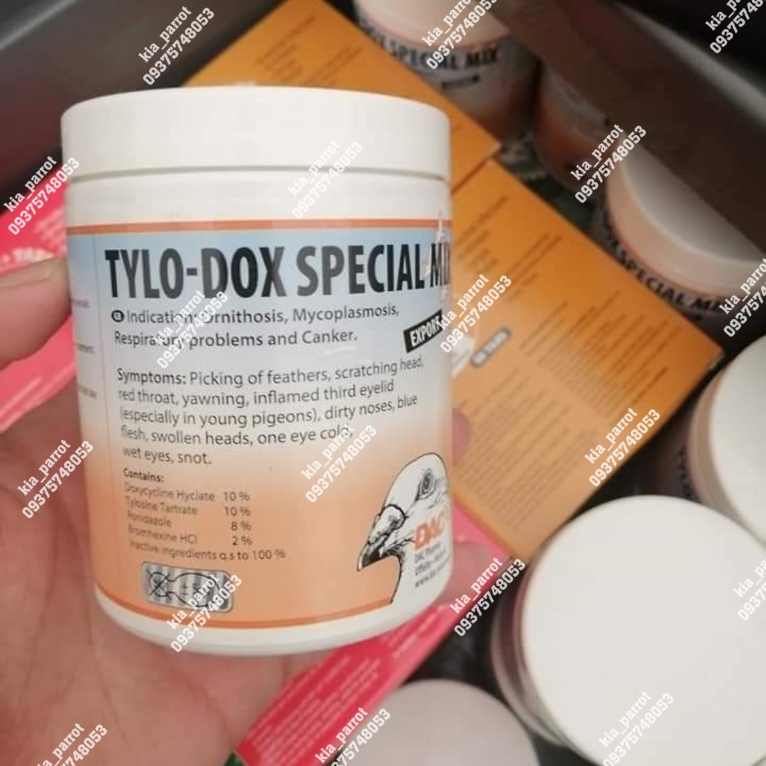 TYLO-DOX SPECIAL MIX پرندگان داک هلند- 10 گرمی