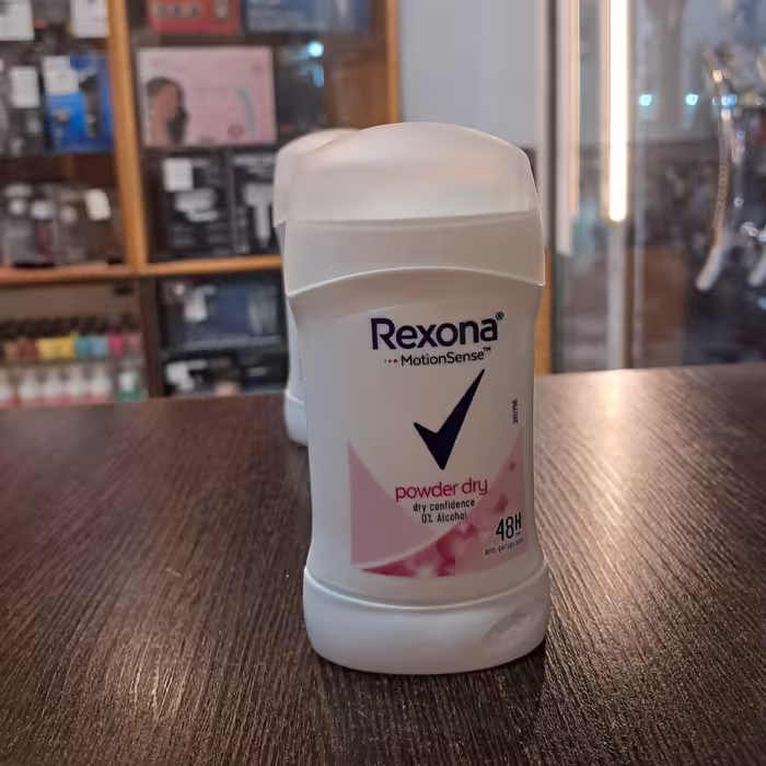 مام رکسوناRexona ضد عرق دئودورانت زنانه با رایحه پودر بچه دوام 48ساعته ساخت یونیلیور  مکزیک50گرمی