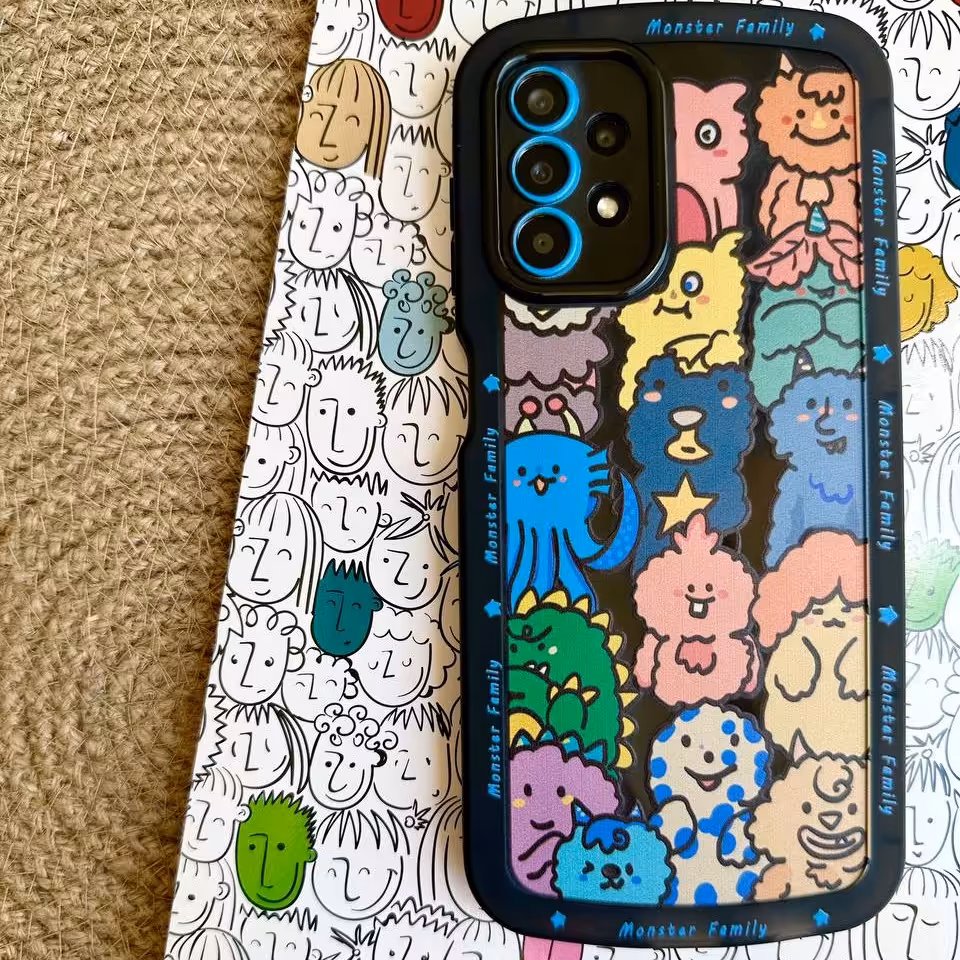 قاب گوشی خانواده هیولاها برای آیفون سامسونگ شیائومی 