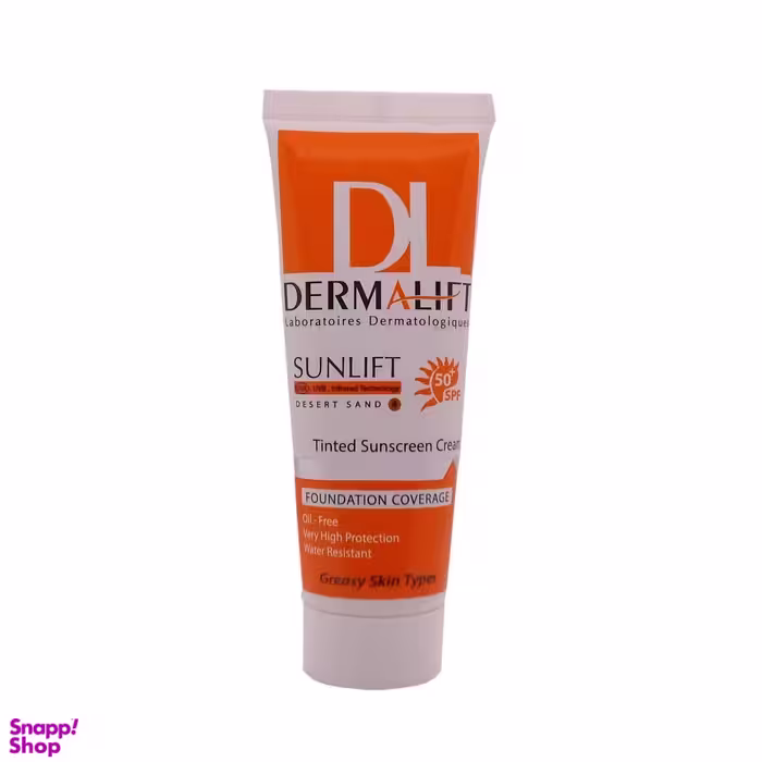 کرم ضد آفتاب درمالیفت (Dermalift) شماره 4 حجم 40 میلی‌‌لیتر