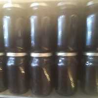 مربای تمشک جنگلی ارگانیک پخت 1402 با شکر قهوای 