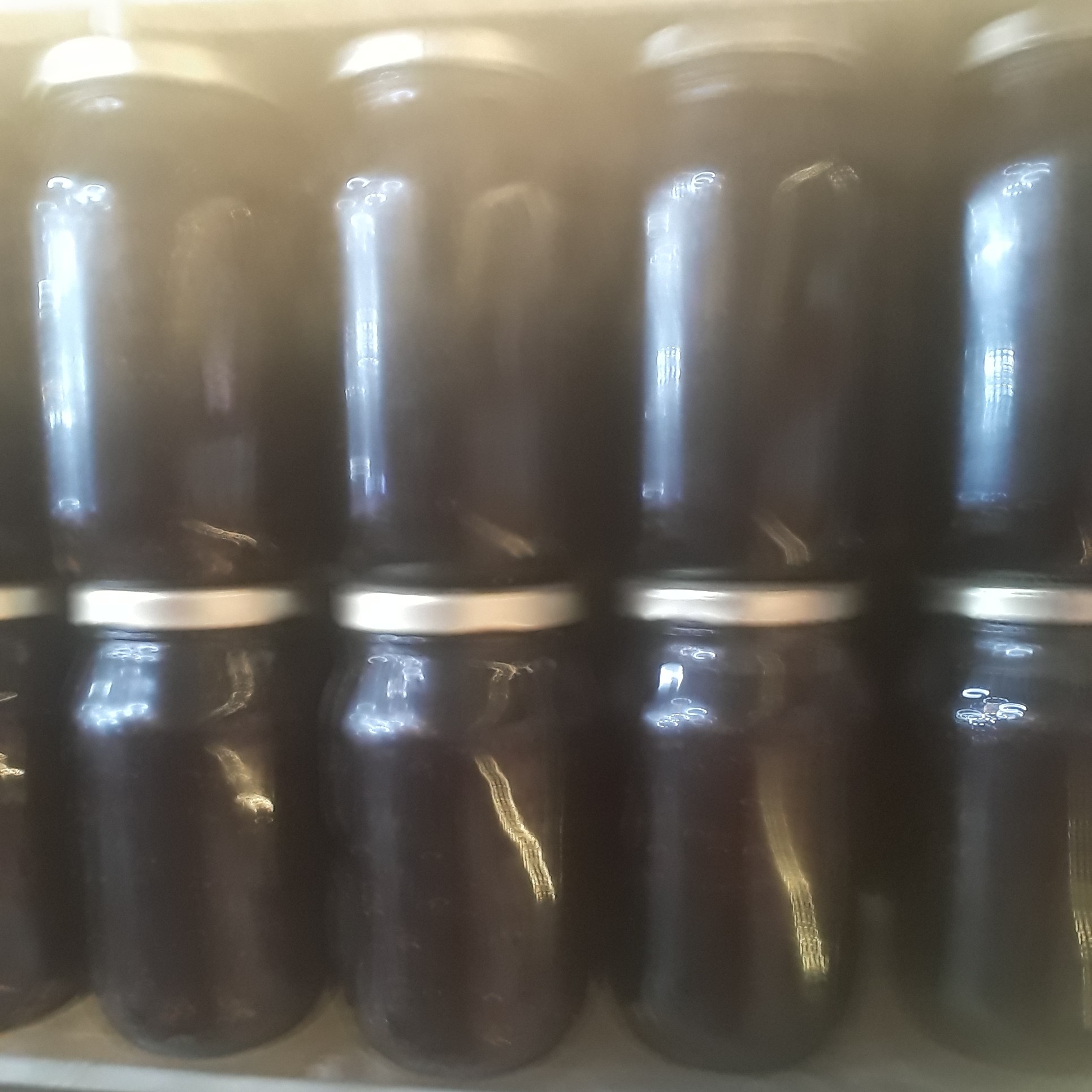 مربای تمشک جنگلی ارگانیک پخت 1402 با شکر قهوای 