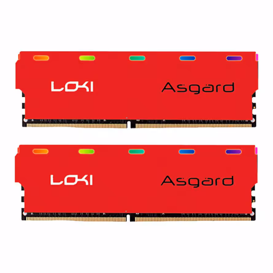 رم آسگارد LOKI W1 RGB 16GB 8GBx2 3000MHz CL16 Red