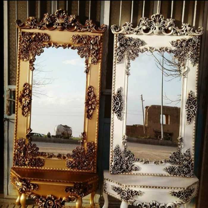 آینه کنسول ام دی آف منبت (پس کرایه)