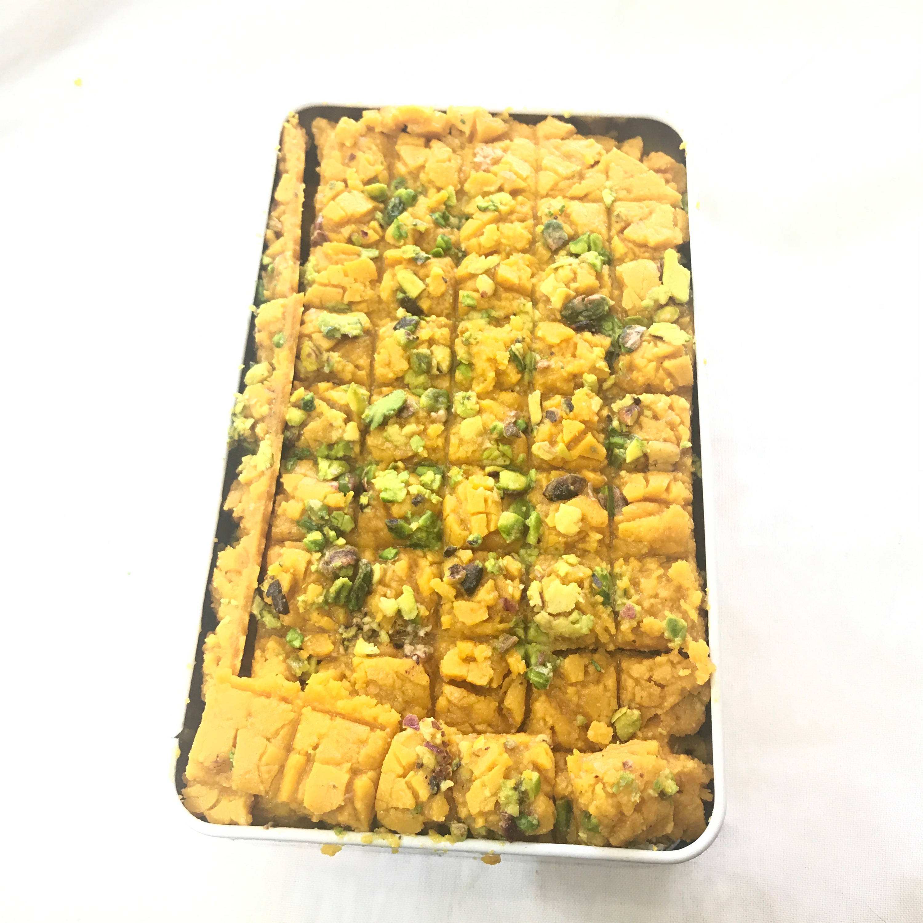 سوهان حبه ای کره حیوانی یا مغز پسته