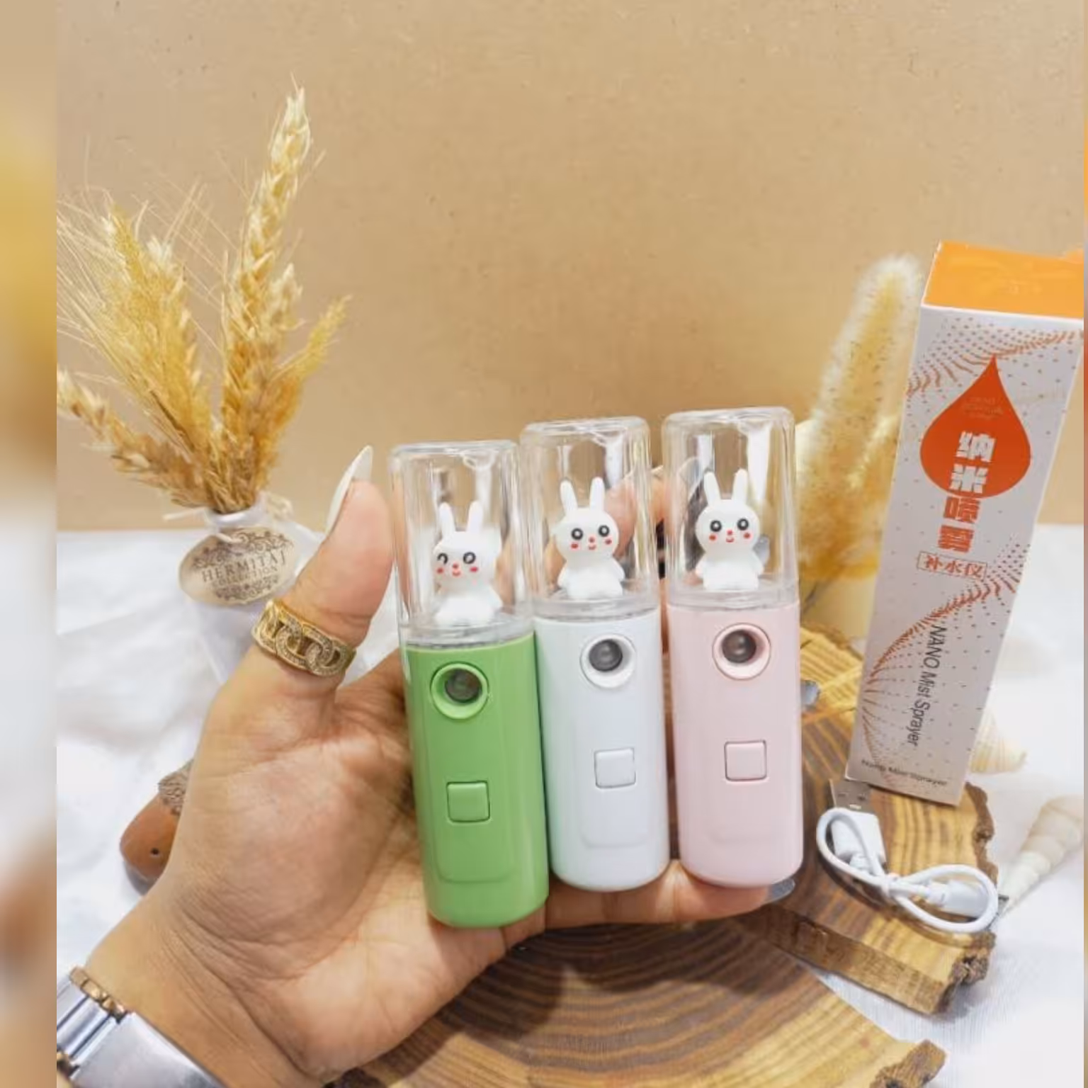 دستگاه بخور سرد عروسکی طرحاهای مختلف جهت پاکسازی و آبرسانی پوست