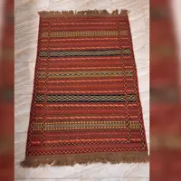 گلیم دست بافت سایز  1در1.5 متر