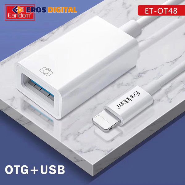 رابط OTG آیفون (لایتنینگ) مدل ارلدام Earldom ET-OT48