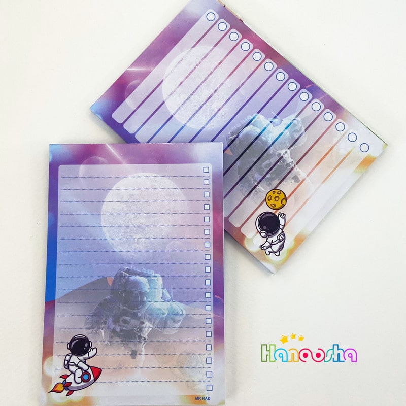 کاغذ یادداشت فضانورد | چک لیست و ToDoList