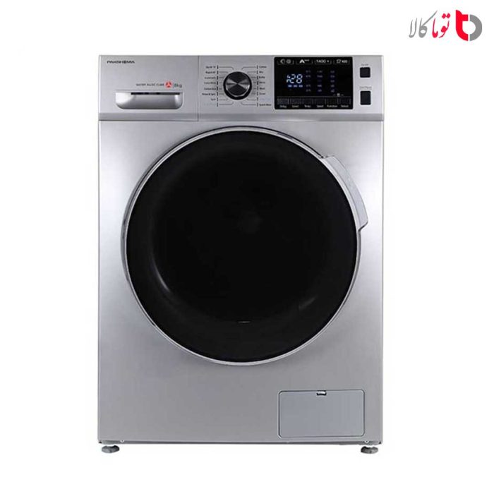 ماشین لباسشویی پاکشوما 8 کیلوگرمی مدل BWF-41801 سیلور