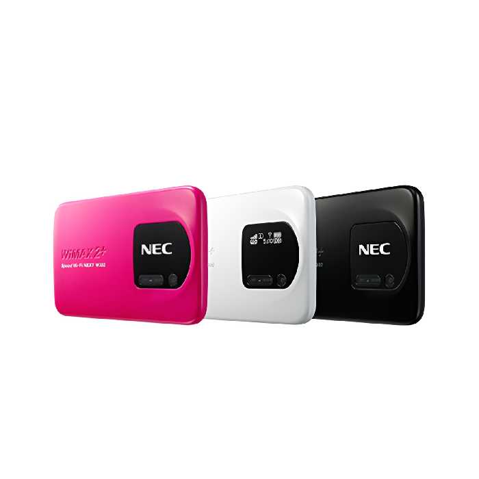 مودم 4G قابل حمل یوکیو ان ای سی مدل Speed Wifi Next WX02