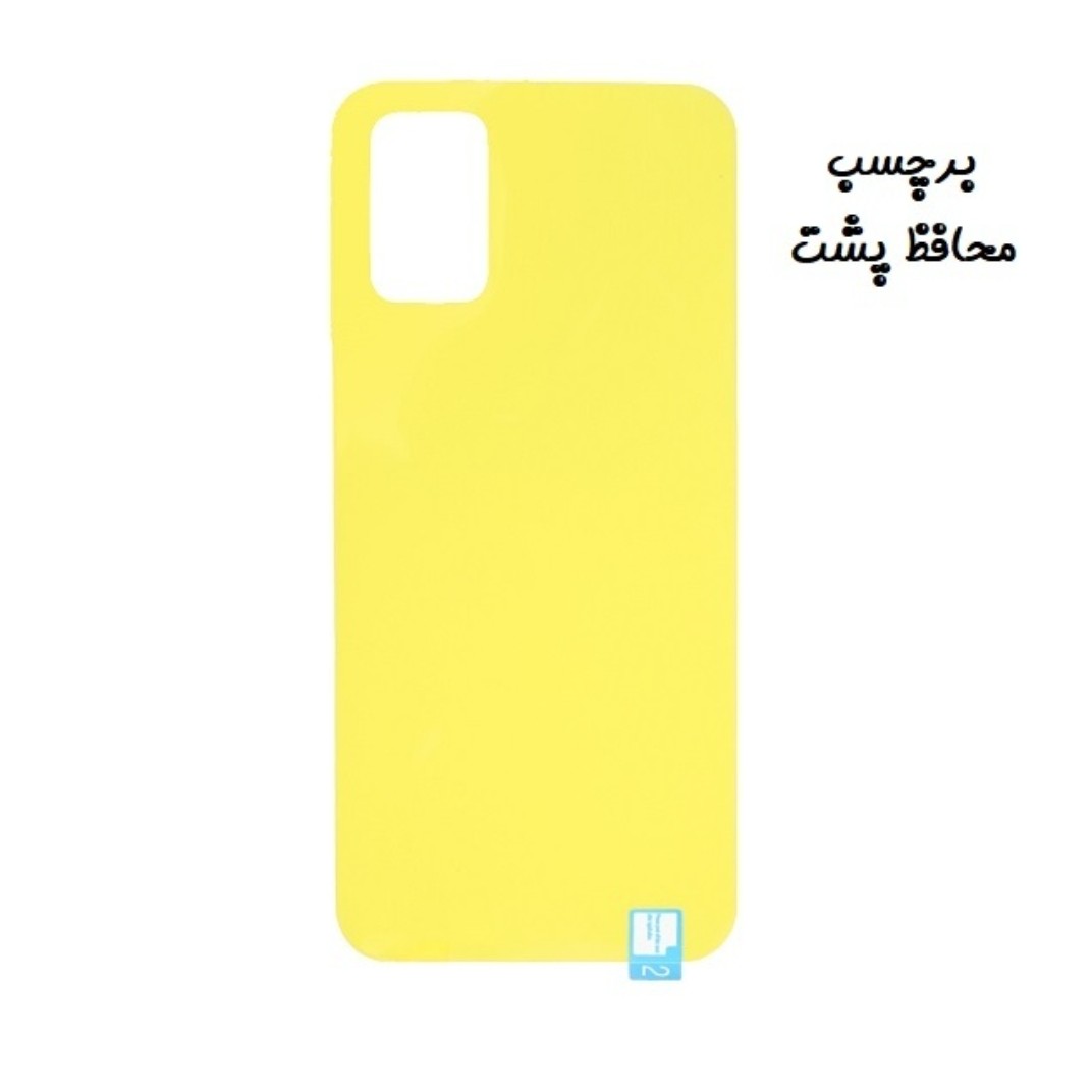 برچسب محافظ پشت گوشی Galaxy A02S - Galaxy A03S سامسونگ نانو بی رنگ شفاف