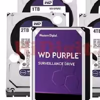  هارد اینترنال وسترن بنفش Purple ظرفیت 1 ترابایت