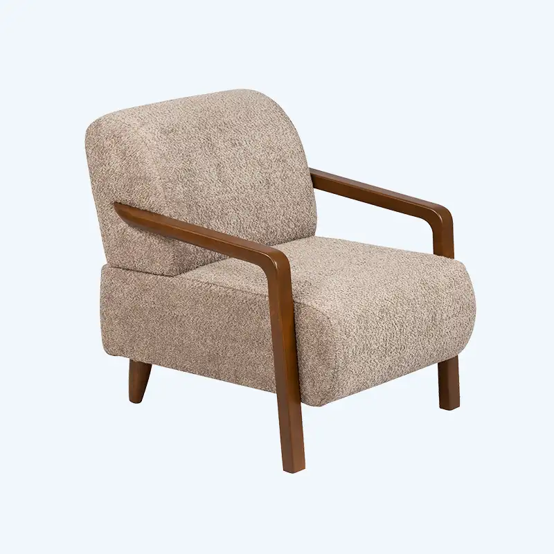 مبل تک نفره چوبی اوپال