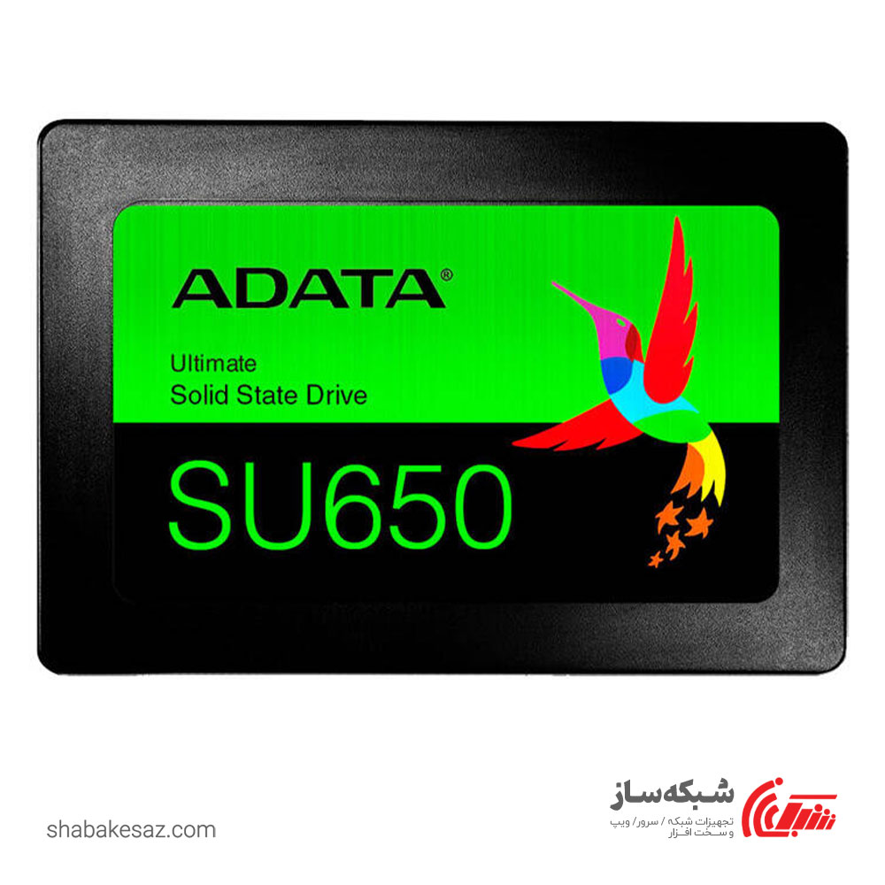 قیمت و خرید حافظه SSD اینترنال ای دیتا ADATA SU650 ظرفیت 960GB - شبکه ساز