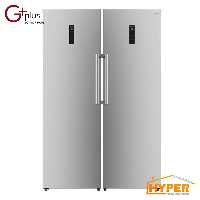 یخچال فریزر دوقلو جی پلاس GRF-K214FS GRF-K214LS نقره ای