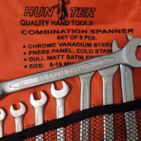 ست آچار کیفی هانتر اصلی کارگاهی 8عددی