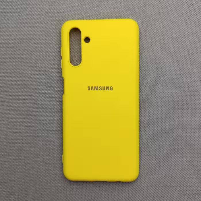 گارد - قاب - کاور سیلیکونی رنگ زرد مناسب برای سامسونگ Galaxy A04s (a04s)