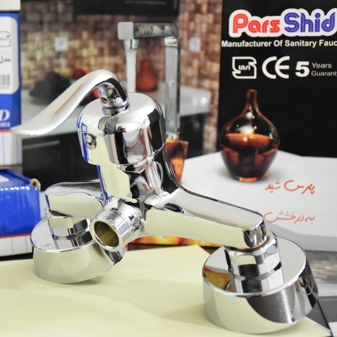 شیر توالتی مدل اورانوس شیرآلات اهرمی پارس شید