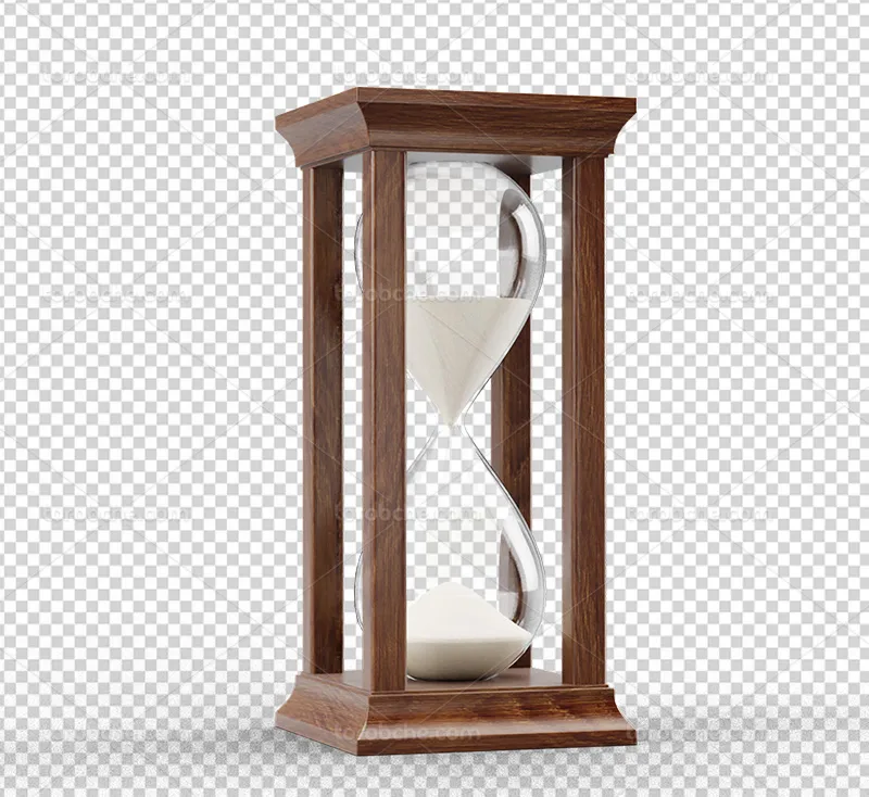 عکس PNG ساعت شنی چوبی | گرافیک با طعم تربچه