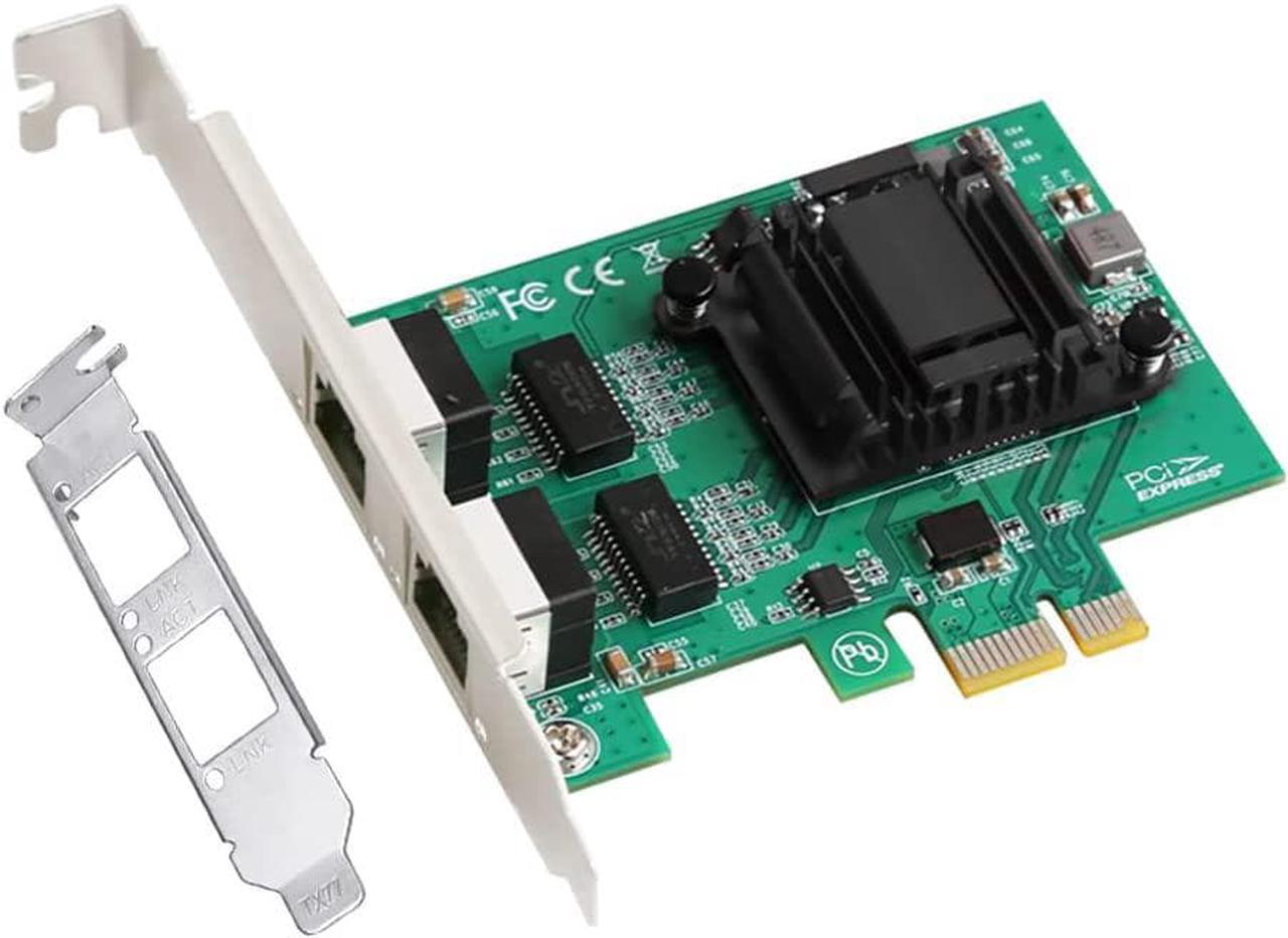 کارت تبدیل 2 پورت PCI-E به LAN اینتل