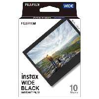 فیلم مخصوص دوربین فوجی فیلم مدل Instax Wide Black بسته ده عددی