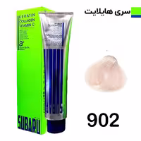 رنگ مو سوبارو شماره 902 حجم 120 میلی لیتر رنگ طلایی روشن
