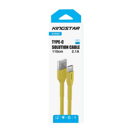 کابل شارژ تایپ سی کینگ استار مدل K103C