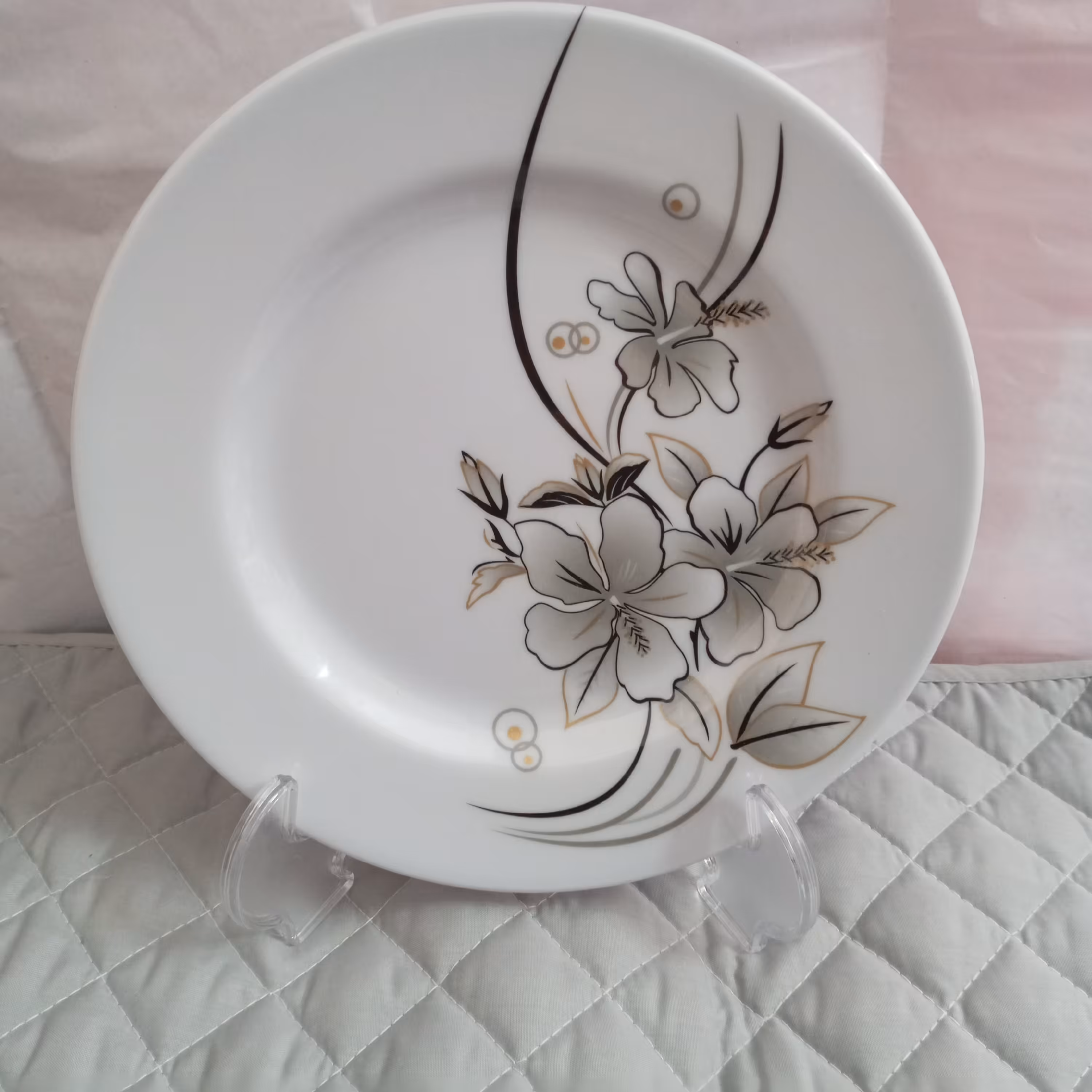 بشقاب برنج خوری ملامین سپید یزد 6 عددی سایز متوسط دارای استاندارد جنس عالی 