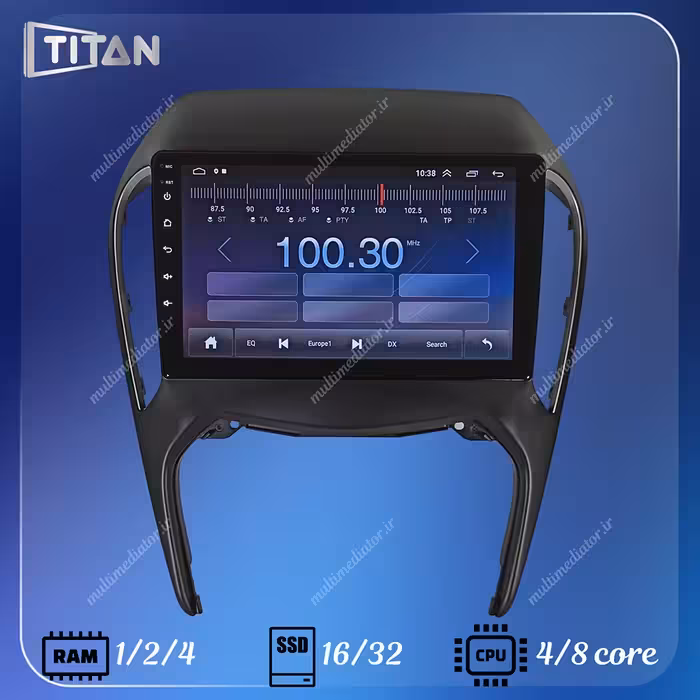 مانیتور اندروید چری آریزو 5 (1400-1395) تیتان با گارانتی یکساله