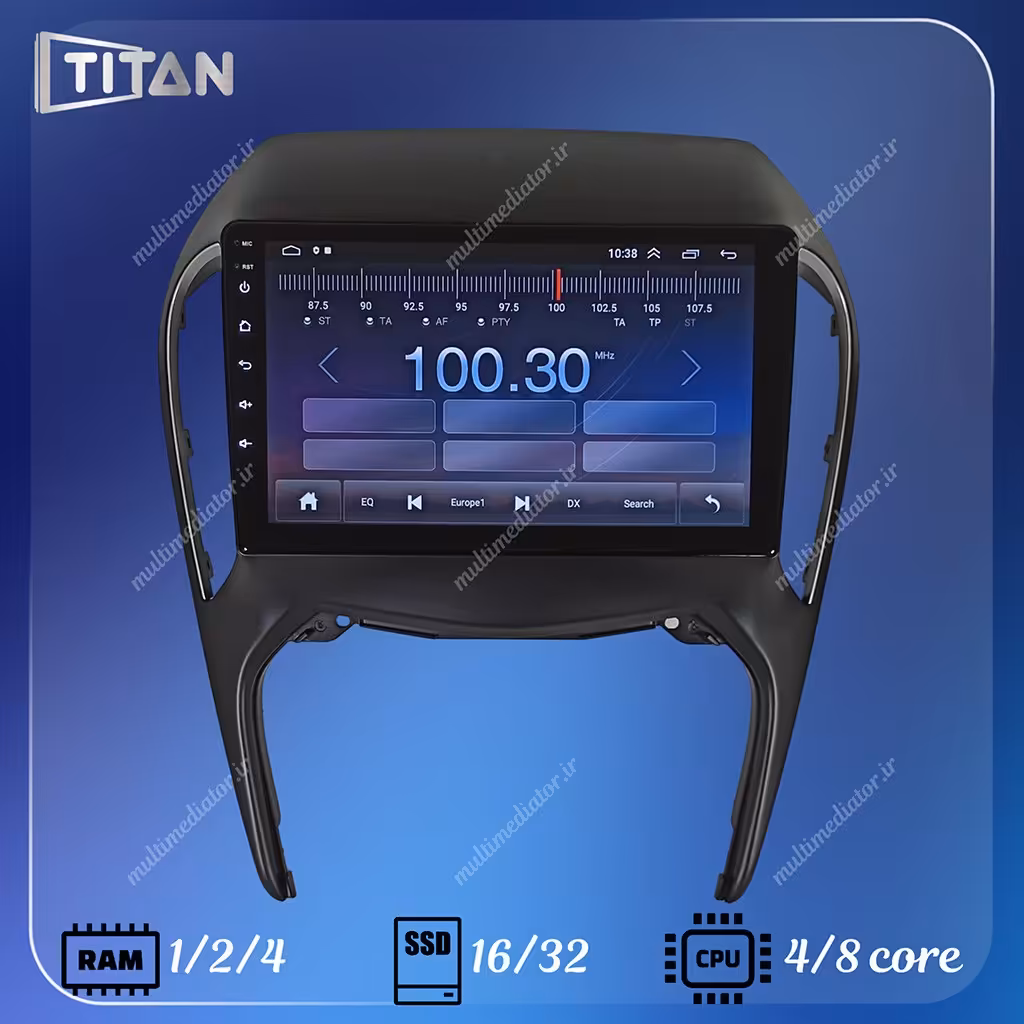 مانیتور اندروید چری آریزو 5 (1400-1395) تیتان با گارانتی یکساله