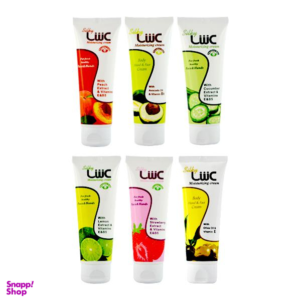 کرم مرطوب کننده عش (ash) مدل P6 حجم 75 میلی‌لیتر بسته 6 عددی